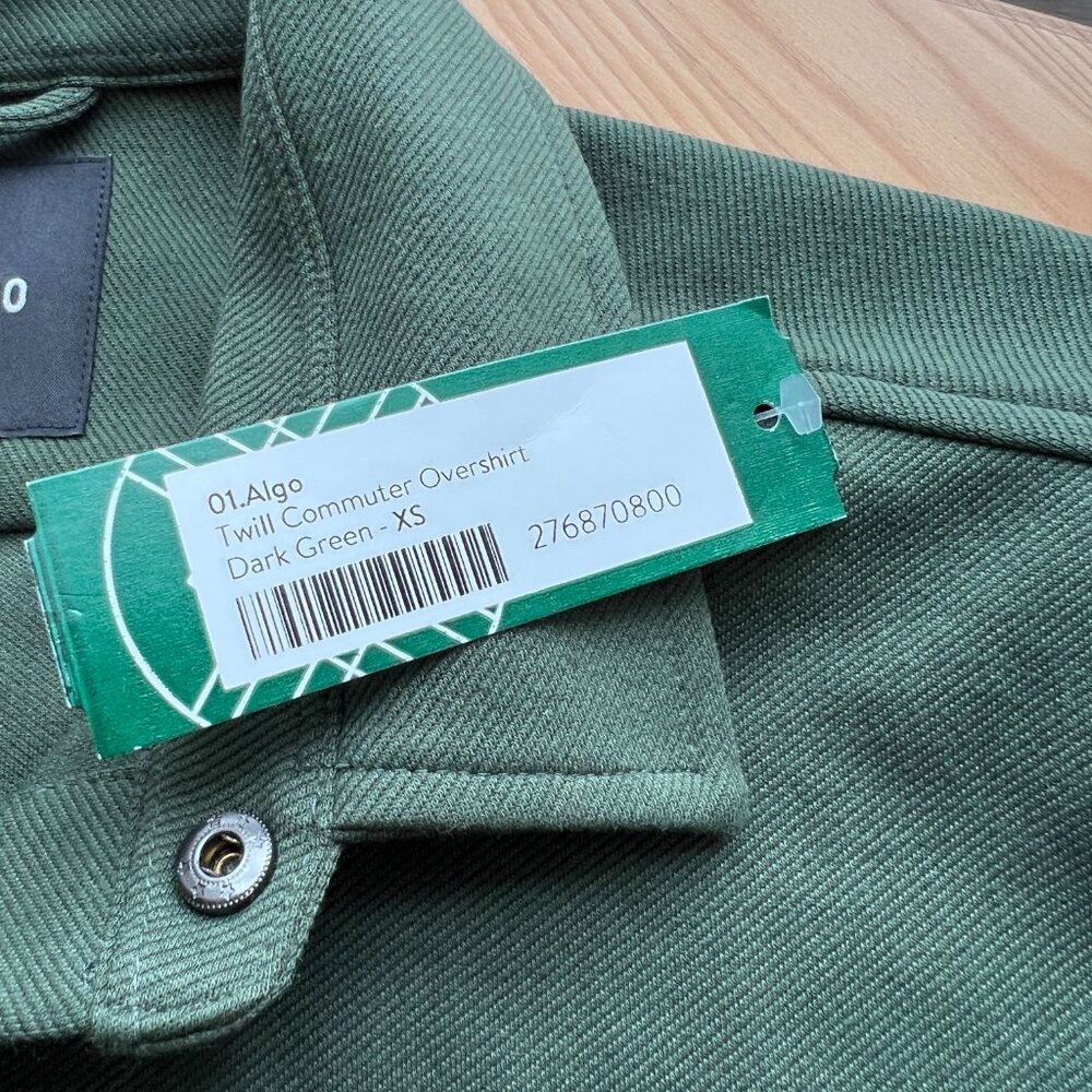 01. Algo Twill Commuter Overshirt - Picture 7 of 8
